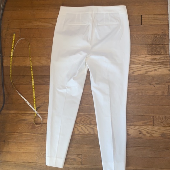 Talbots Chatham Ankle Pants in White Size 6 petit - Picture 2 of 7